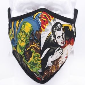 Monsters Reversible Cloth Face Mask